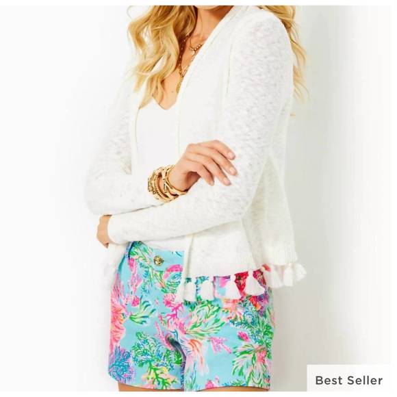 FARETTA CARDIGAN, RESORT WHITE main image 0